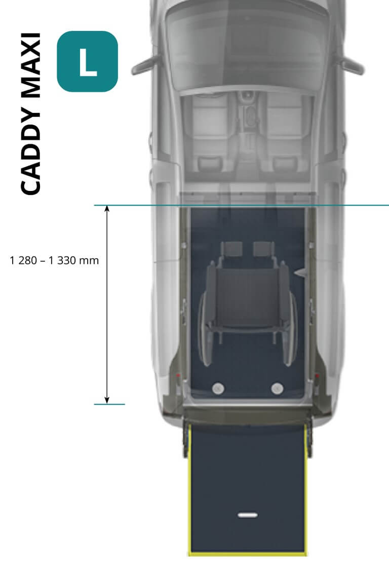 New Volkswagen Caddy Maxi 5 - FlexiRamp L Floor - Image 13